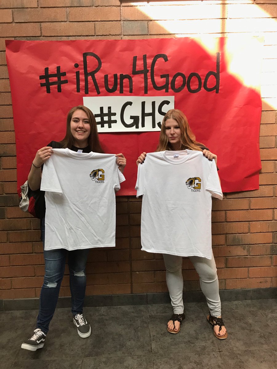 #theygottigerpower #ghs #iRun4Good <a href="/GilbertHSTigers/">Gilbert High School</a>