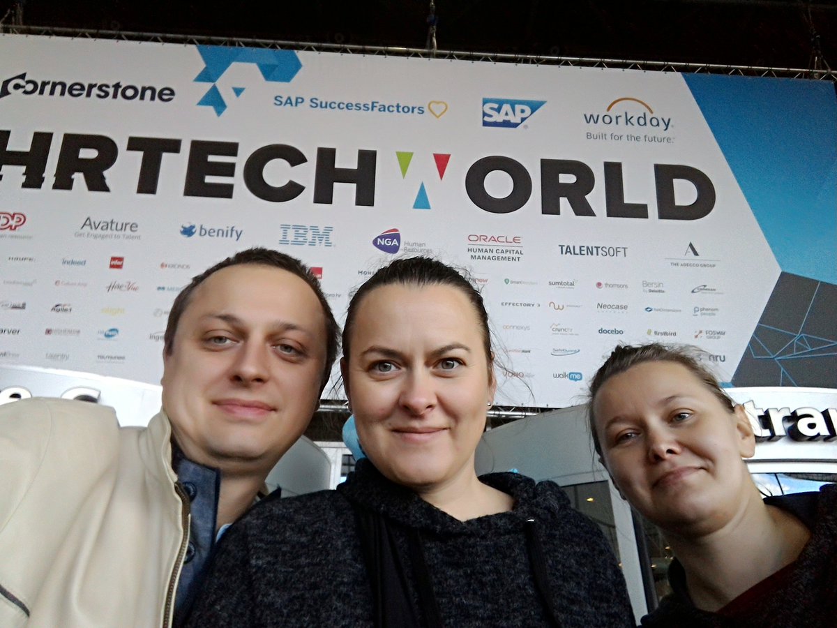 Badges collected. Pre-registration completed. Our crew is ready for <a href="/HRTechWorld/">HRTechWorld</a> in #Amsterdam C U tomorrow, #HR geeks #HRtech #HRtechnology