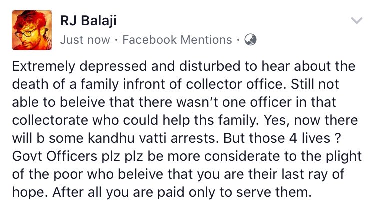 RJ_Balaji's tweet photo. Govt Officers plz plz be more considerate to the plight of the poor, After all you are paid to serve them. https://t.co/uUS7wRNUff