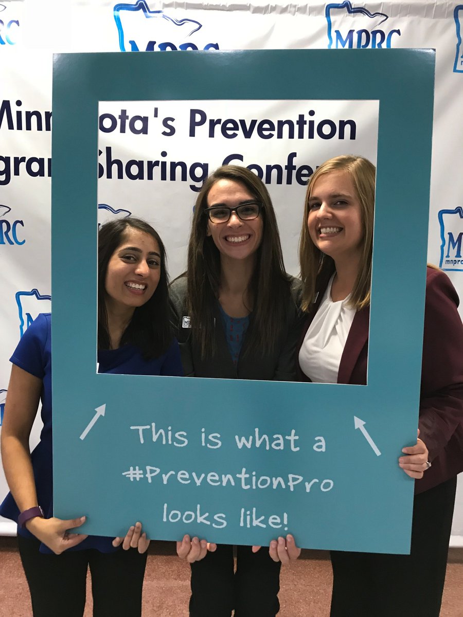 MNPrevention's tweet photo. Thanks to all the #preventionpros who attended MN's Prevention Program Sharing Conference last week! See you next year - Oct. 25-26, 2018! https://t.co/nsAsvAGeFt