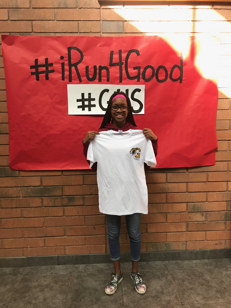 #shegottigerpower #ghs #iRun4Good <a href="/GilbertHSTigers/">Gilbert High School</a>