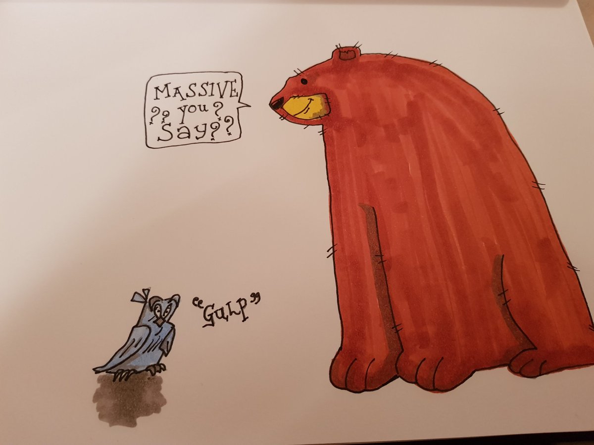 JasperTheMiller's tweet photo. Miller the Bear.

#rotherhamunited #rufc #utm #millers #swfc #owls #banter #massive #Rotherham #bear #owl #print #doodle #drawing https://t.co/X0kt4ZYq93