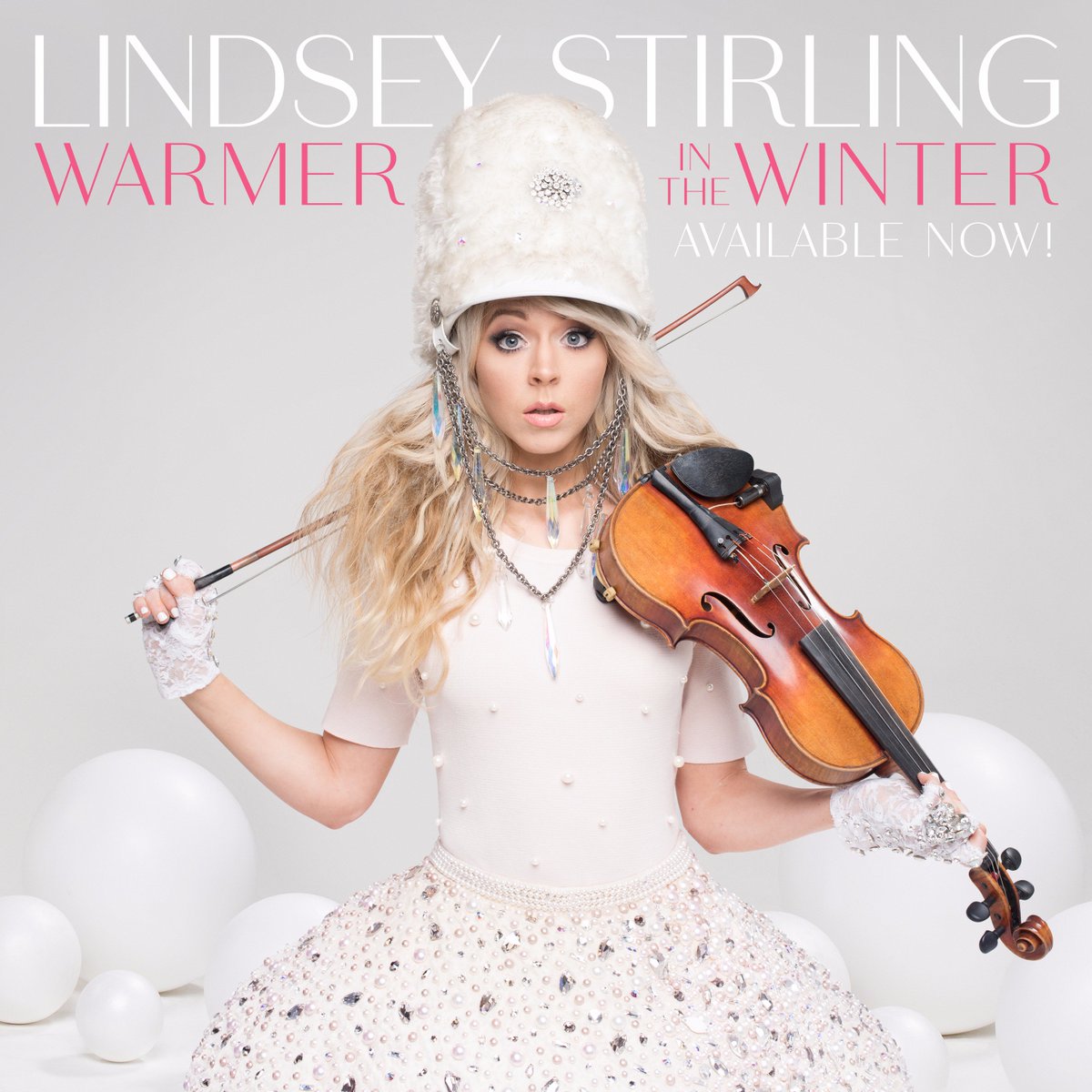LindseyStirling's tweet photo. #WarmerInTheWinter is out now!! Have you gotten your copy yet? https://t.co/8tOMtr70l9 https://t.co/ONwmmwcS7d