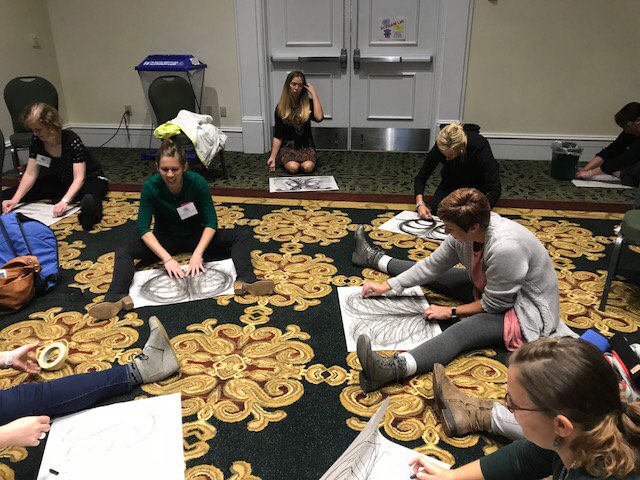 KellyKarr2's tweet photo. Super cool art/kinesiology presentation in Athens this morning! @WheelerMagnet @CCSDFineArtsPLS #cobbartrocks https://t.co/4pAnrxFYAt