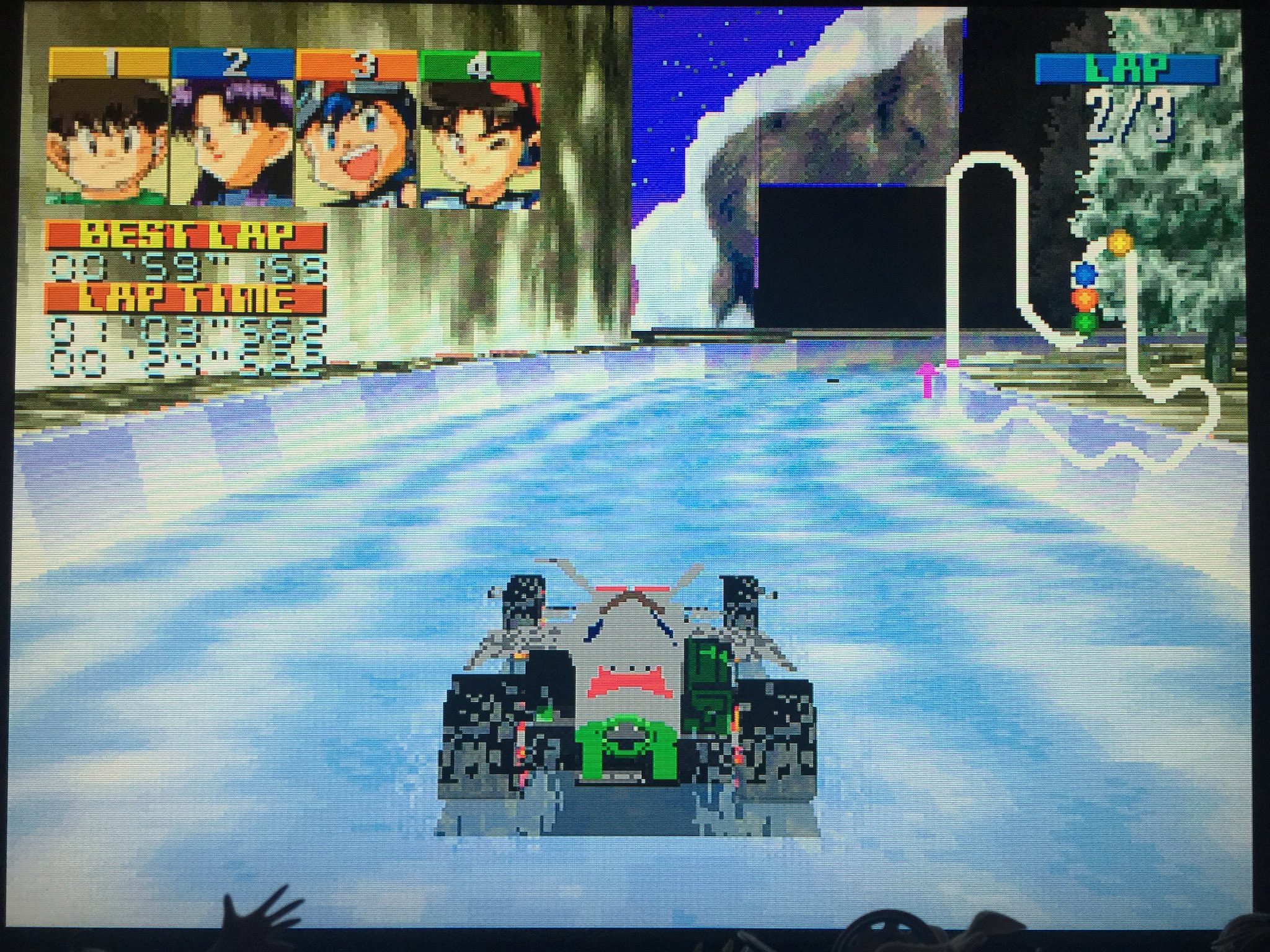 八雲 小夜 コヨミレジェンダリ ミニ四駆 爆走兄弟レッツ ゴー Wgp ハイパーヒート スーファミのシャイニングスコーピオンと違い3dな視点で走るミニ四駆ゲー それぞれの車の特徴を活かし レースを勝ち進んでいく コースのほとんどが特殊路面なので