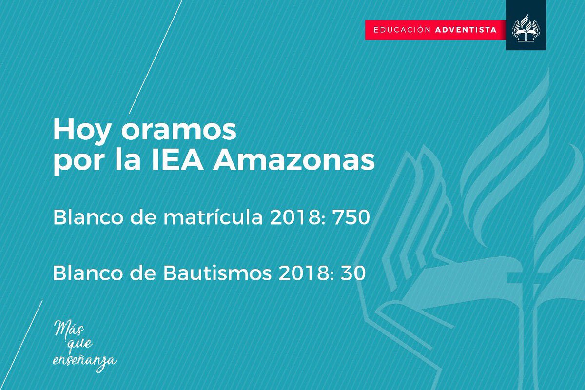 El esfuerzo humano junto al poder divino será indispensable para poder superar nuestras metas #EducacionAdventista