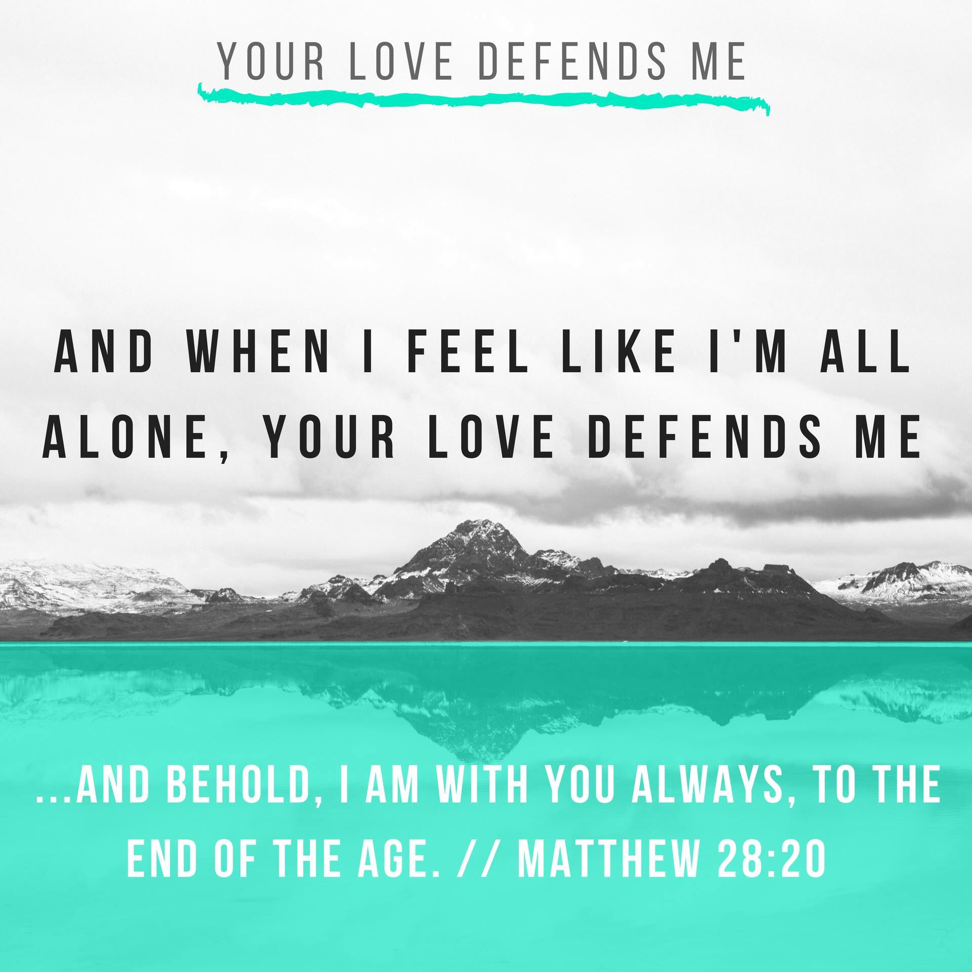 Your Love Defends Me, Matt Maher