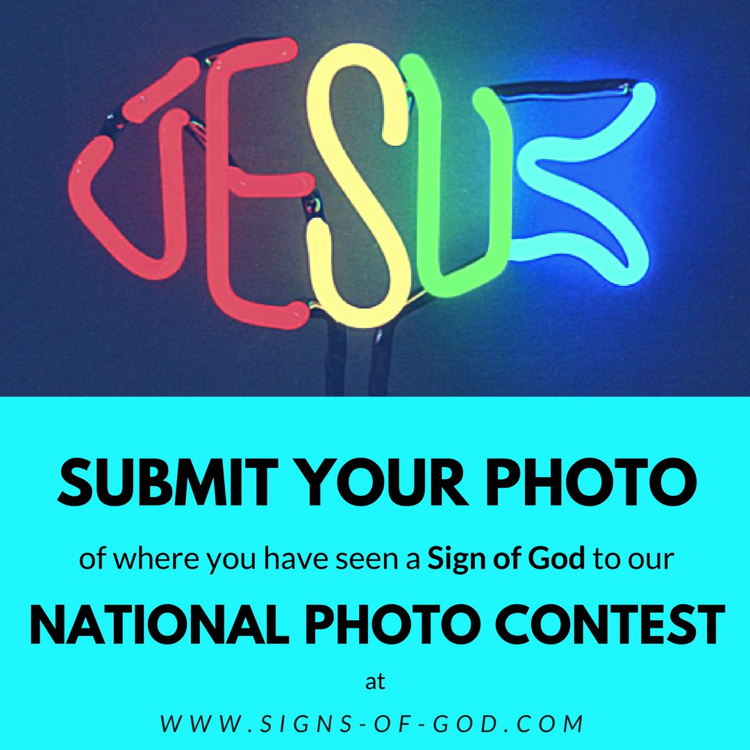 SignsofGodUSA's tweet image. Signs of God take all forms across America. Show us your photo and get in the running to win at signs-of-god.com today! #Jesusfish