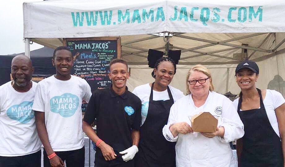 .<a href="/MamaJacqs/">Mama Jacq's</a> are working hard on their homemade sauces this winter &amp; will be joining #CRAVEstreetfood only on Thurs for the next few months.