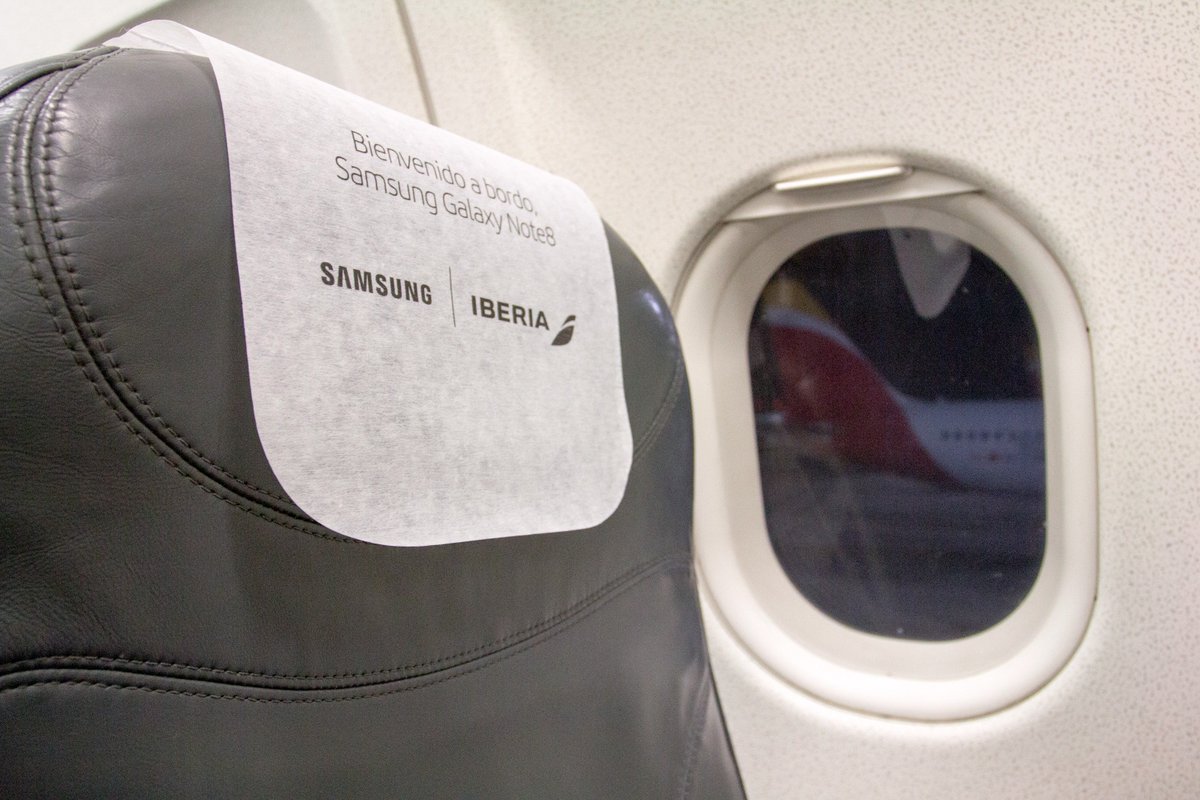 Samsung, Galaxy Note 8 telefonlarını uçakta ücretsiz olarak dağıttı 8 Mart 2026