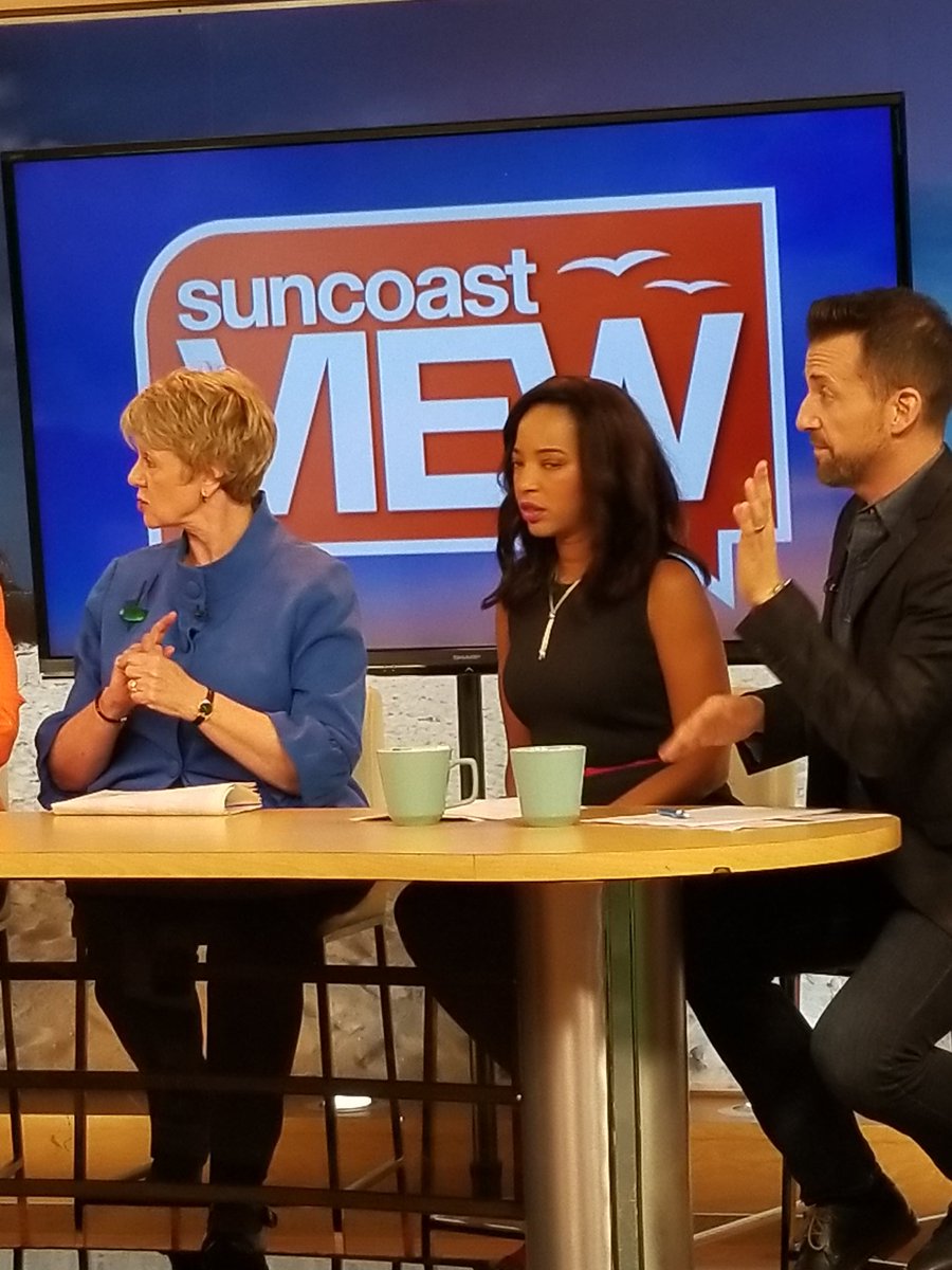 SamStern_'s tweet photo. .@DebraMJacobs is talking about #agefriendlysarasota on #suncoastview @thepattersonfdn https://t.co/EJchnOJSoJ