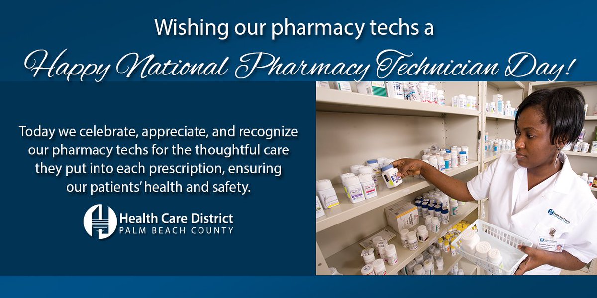 healthcaredist's tweet photo. Happy National Pharmacy Technician Day! 🎉💊😊#pharmtechday #pharmacytechnicianday #rxtech #rxtechday https://t.co/3IVgywdFkp