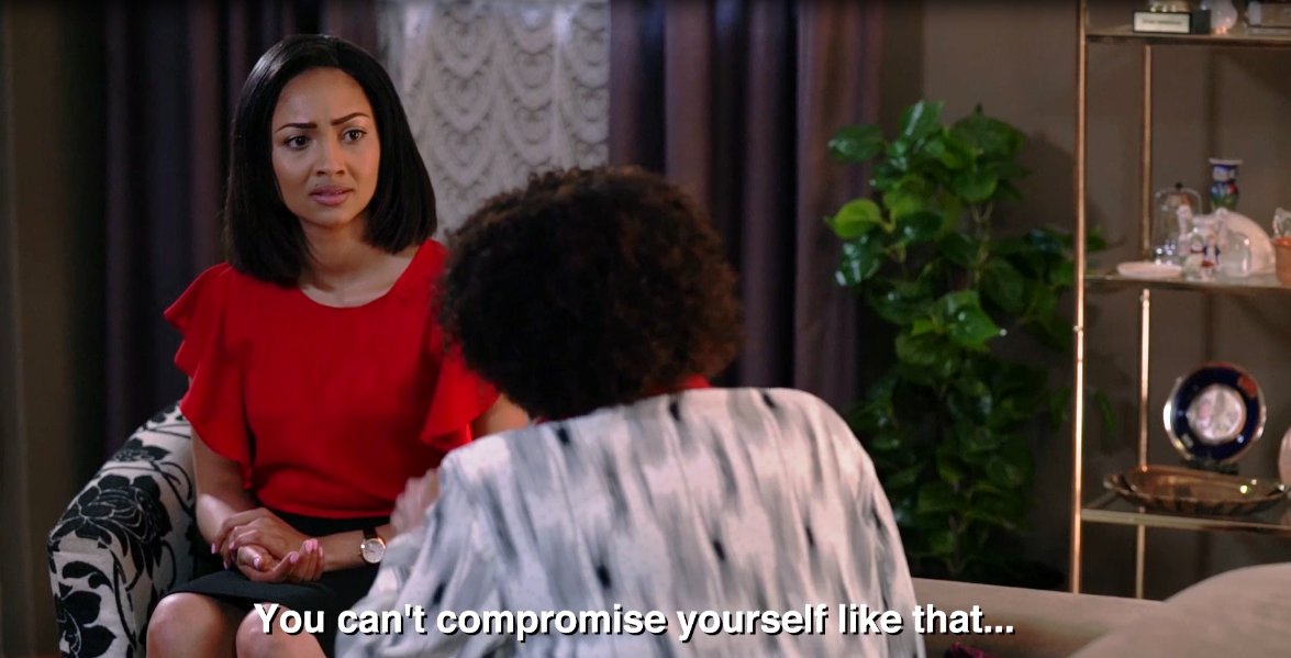 Your thoughts on compromising yourself in pursuit of love?

#BrokenVows

<a href="/etvBrokenVows/">Broken Vows</a> 
<a href="/etv/">@etv</a> 
<a href="/missnomsanene/">Nomsa Nene</a>
<a href="/JoanneReyneke/">Jo-anne Reyneke</a>