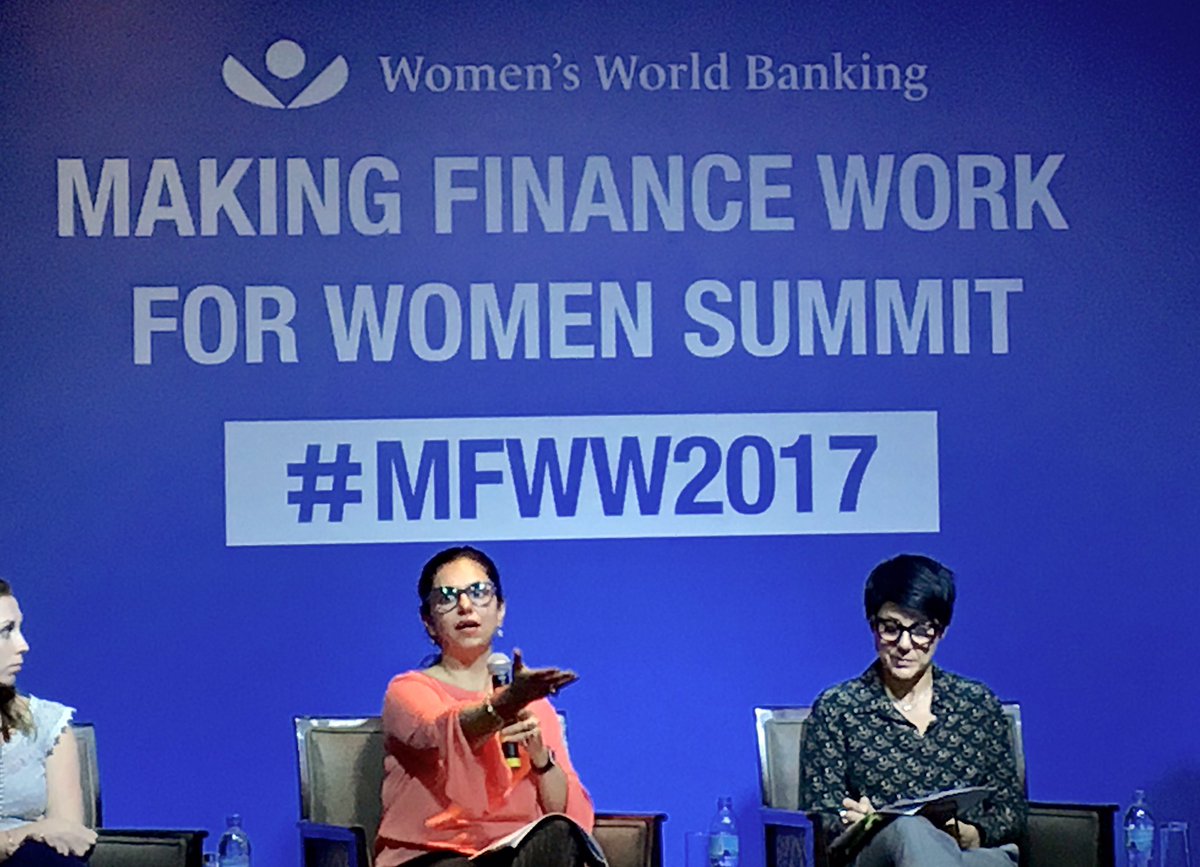 "Not Without My Mother-in-Law"- <a href="/RoshanehZafar/">Roshaneh Zafar</a> on importance of mothers-in-law in changing social norms for women's fin inclusion #MFWW2017