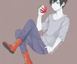 ThatVampireKing's tweet image. "most people totally like their apples without the red anyways..right"