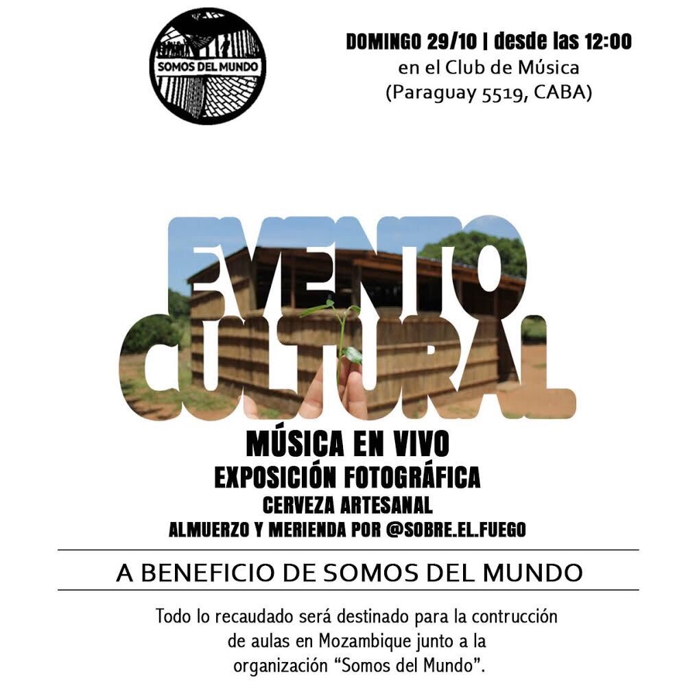 SomosDelMundoAC's tweet photo. ¡Este domingo! Nos vemos en el Club de la Música 🍻🎼 https://t.co/FPoB4fB5rg