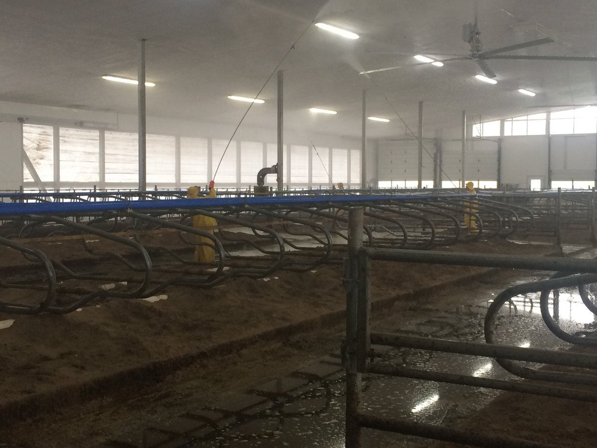 mtorrie7's tweet photo. Boys @jenimobilewash are hard at it giving the barn a bath. #cleanbarn https://t.co/ym2YF3uakA