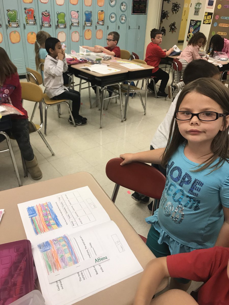 misspetrilla's tweet image. One of our favorite science lessons - #windflags We will measure wind speed each day this week! #mondayraindelay ☔️