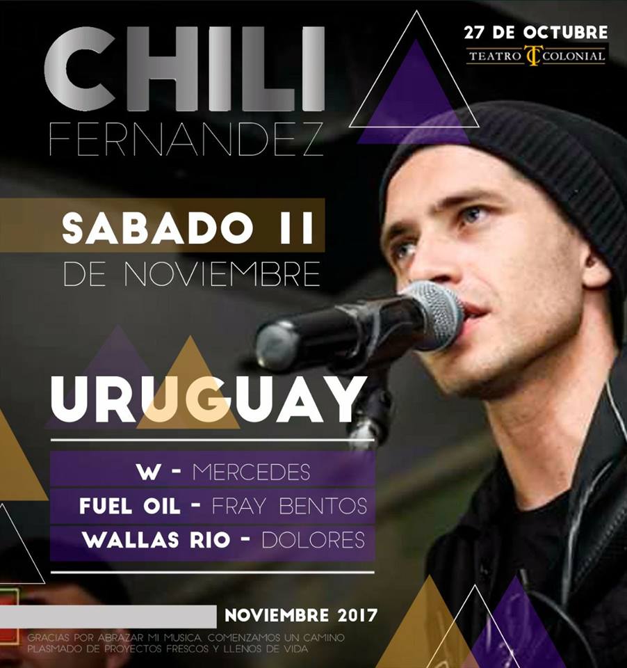 puamauro's tweet photo. @CHILI_FZ SABADO 11 DE NOVIEMBRE URUGUAY  @puagroup @RomiGarba https://t.co/igKdA0rJlJ