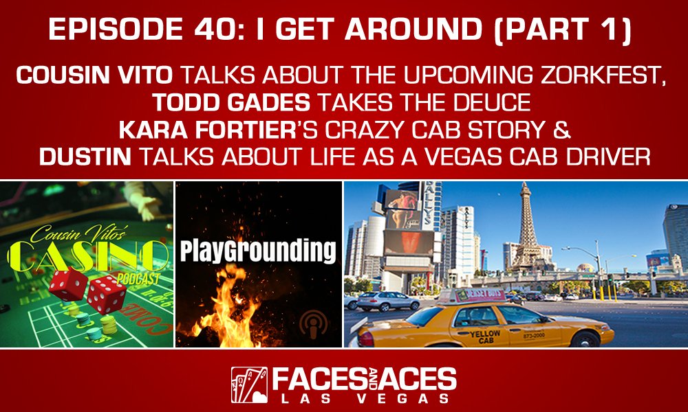 VegasAdjacent's tweet photo. FnA40: I Get Around (Part 1) - Bus horror stories &amp; cab ride confessions &amp; cab rider tips from a Vegas cab driver.
https://t.co/S1EWZM63Ra https://t.co/zJvJfWj3Lg