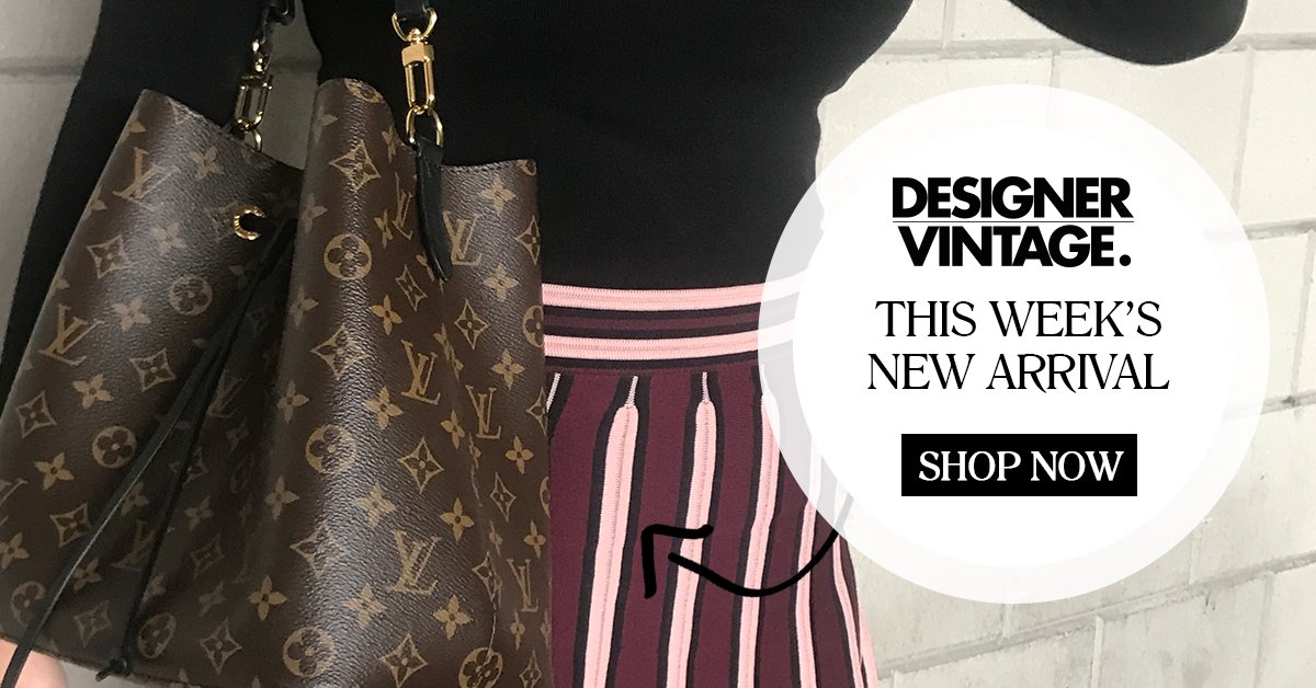 DesignerVintage's tweet photo. Is this the most wanted bag of the moment? 
https://t.co/fKaa9qmKtG
#designervintage #louisvuitton #neonoe https://t.co/BDPiivhHuS