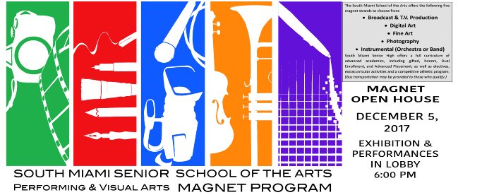 SMSHCobras's tweet photo. Magnet Open House - Our annual Magnet Open House will take place on Tuesday, December... https://t.co/DhlBOoRgj5 https://t.co/PY9CBN45GF