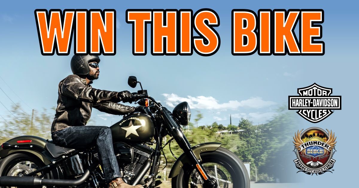 TAMPAHDGROUP's tweet photo. #HarleyDavidson Bike Giveaway! Given away THIS SATURDAY! Sign up here: https://t.co/EvC7OsoY4v #bikegiveaway #bikefest #pcbrally #pcbfl https://t.co/TAMt09TeI6