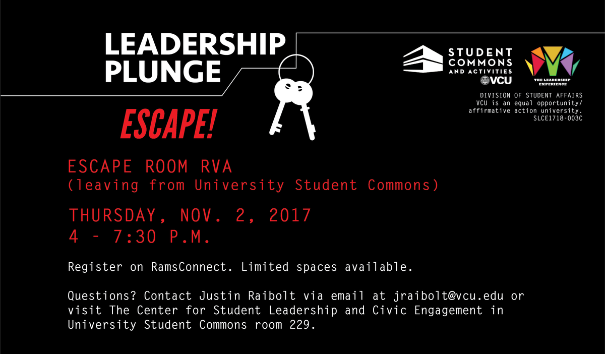 VCUCommons's tweet photo. Don't forget to register on RamsConnect! https://t.co/ikHDKbgpEQ