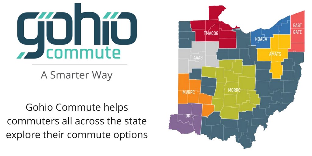 Learn more about Gohio Commute in your region by visiting gohiocommute.com