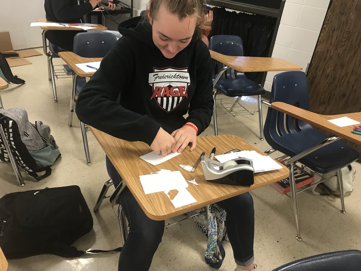 Ivy_EngTeacher's tweet photo. After reading “Witness for the Prosecution,” we are making murder mystery board games! 🔍#handsonlearning #englishclassisfun https://t.co/zrtgvfLkNj