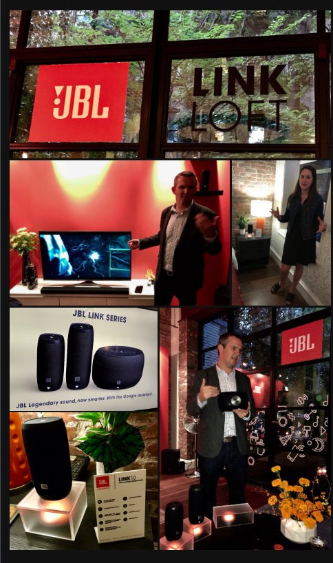 TodaysNew's tweet photo. JBL Link #JBLLinkLoft @JBLaudio #JBLaudio #JBL #LinkLoft https://t.co/jKdaBfuOMp https://t.co/qpBc2oTzlD