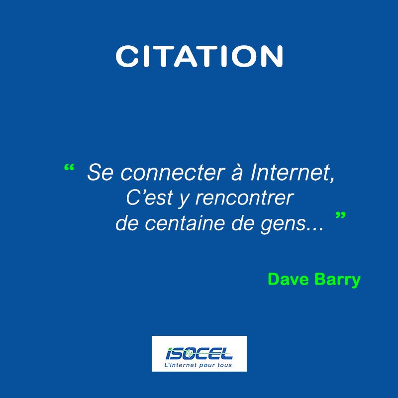 isoceltelecom's tweet photo. Très belle semaine à tous !
#Isocel #InternetPourTous #IsoCitation #InternetQuote #Internet #quoteoftheday #wasexo #team229 #Benin https://t.co/I6JaFOIJFA