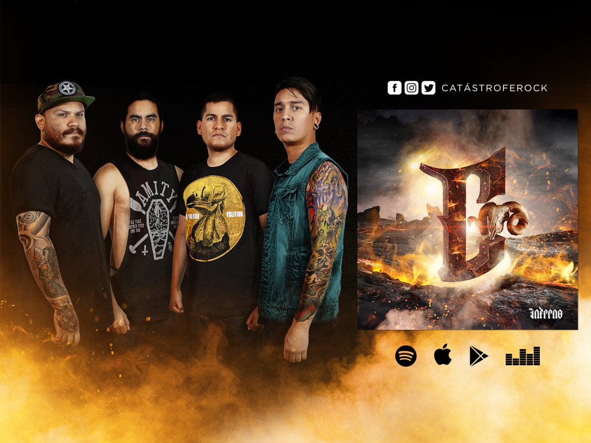 Catastroferock's tweet photo. "INFERNO" ya disponible en todas las plataformas digitales.

Escúchenlo en https://t.co/R3wGUrdnvz

#metalcore #guayaquil #ecuador https://t.co/mlR4e4rhyT