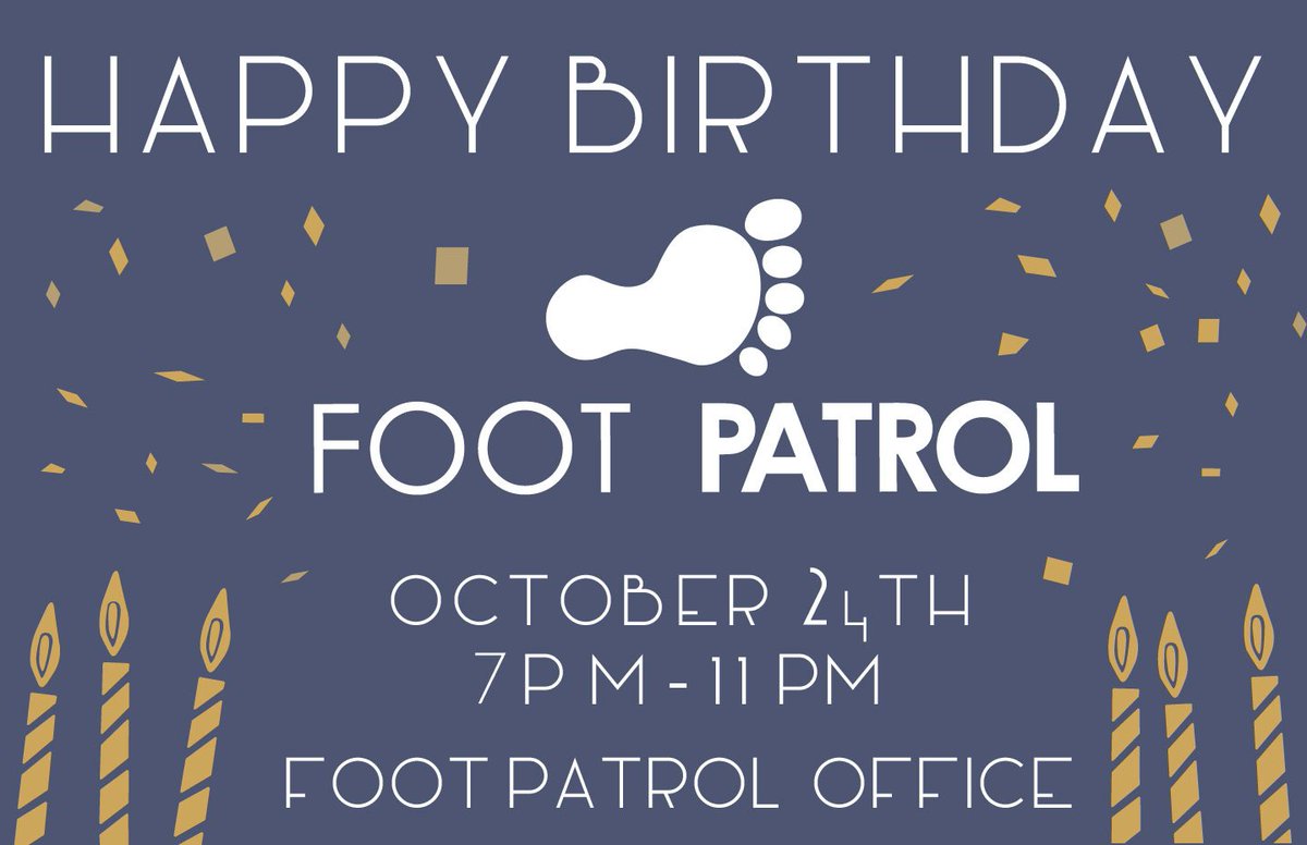 LBFootPatrol's tweet photo. Tomorrow!! Join us in celebrating Foot Patrol's Birthday!! 7-11pm in the Foot Patrol Office. There will be free pizza and cake!!! https://t.co/4aqWIcnK4X