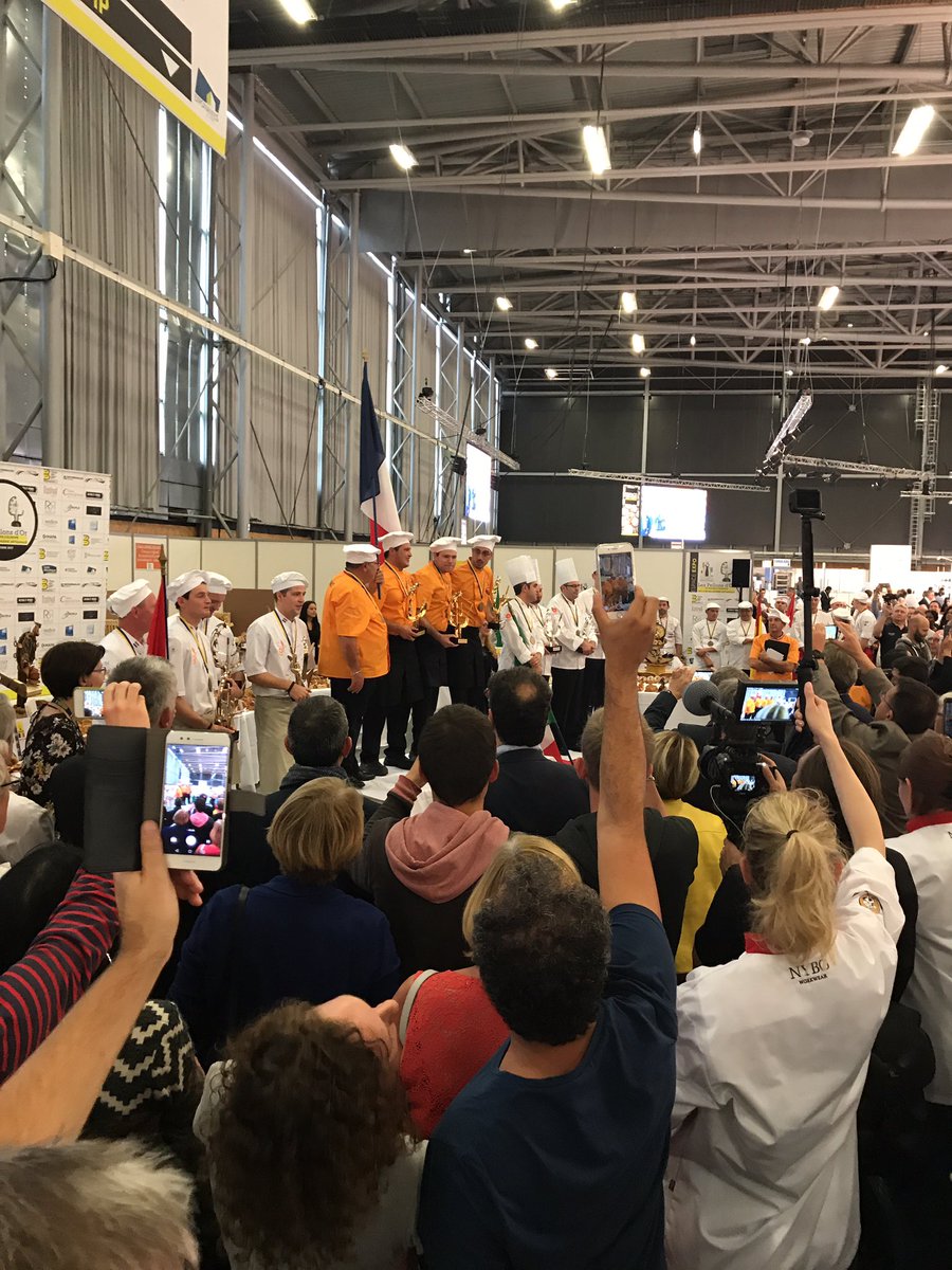 La France remporte la 19e coupe d'Europe de la boulangerie artisanale 👏 #Serbotel #coupedeuropedelaboulangerieartisanale #Serbotel2017