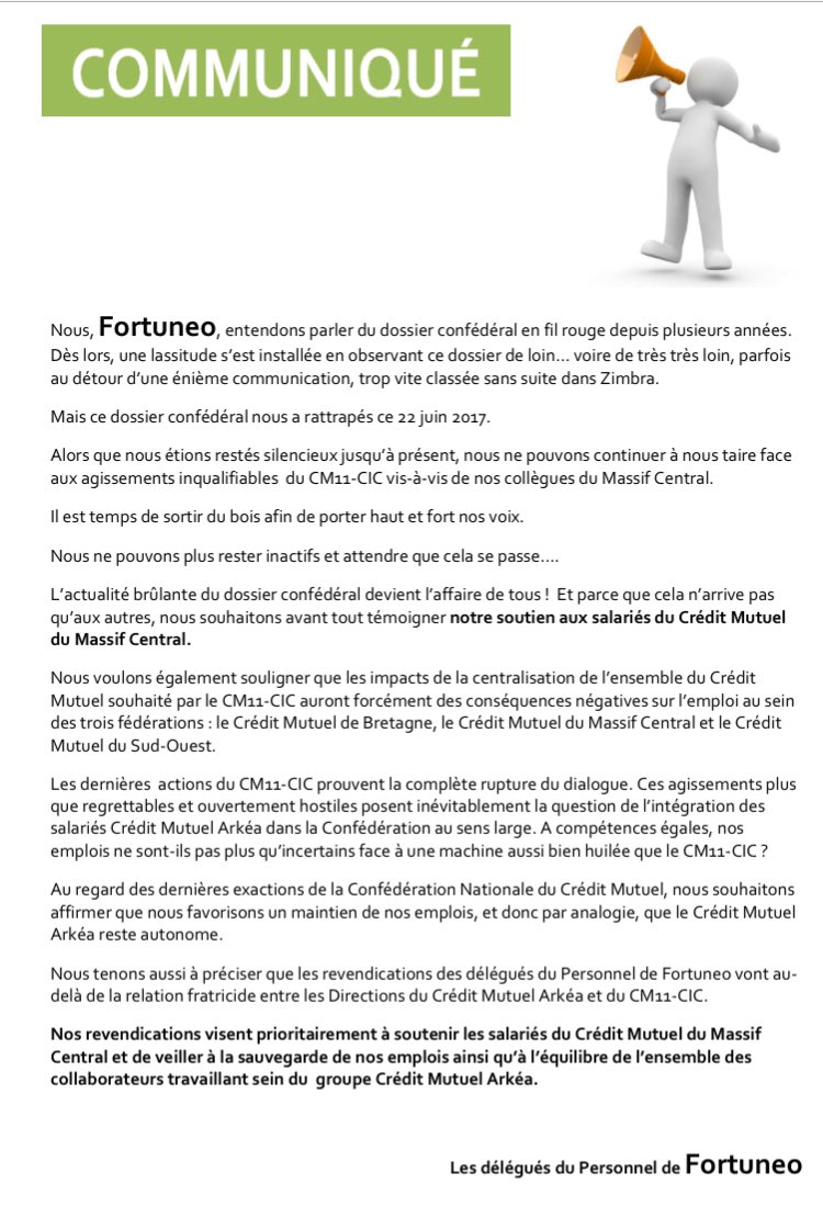 cleberresb29's tweet photo. Les élus de Fortunéo pour l’autonomie du CM ARKEA 👍 https://t.co/uQg2J6i0C2