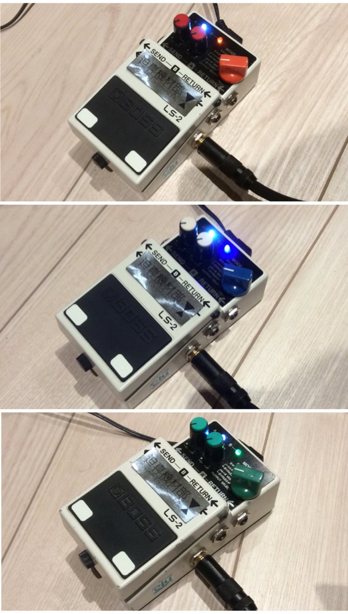 Shu macherオーダー HuGE GAGOGOGO BOSS OD-3 cly mod ARION SPH-1 cly