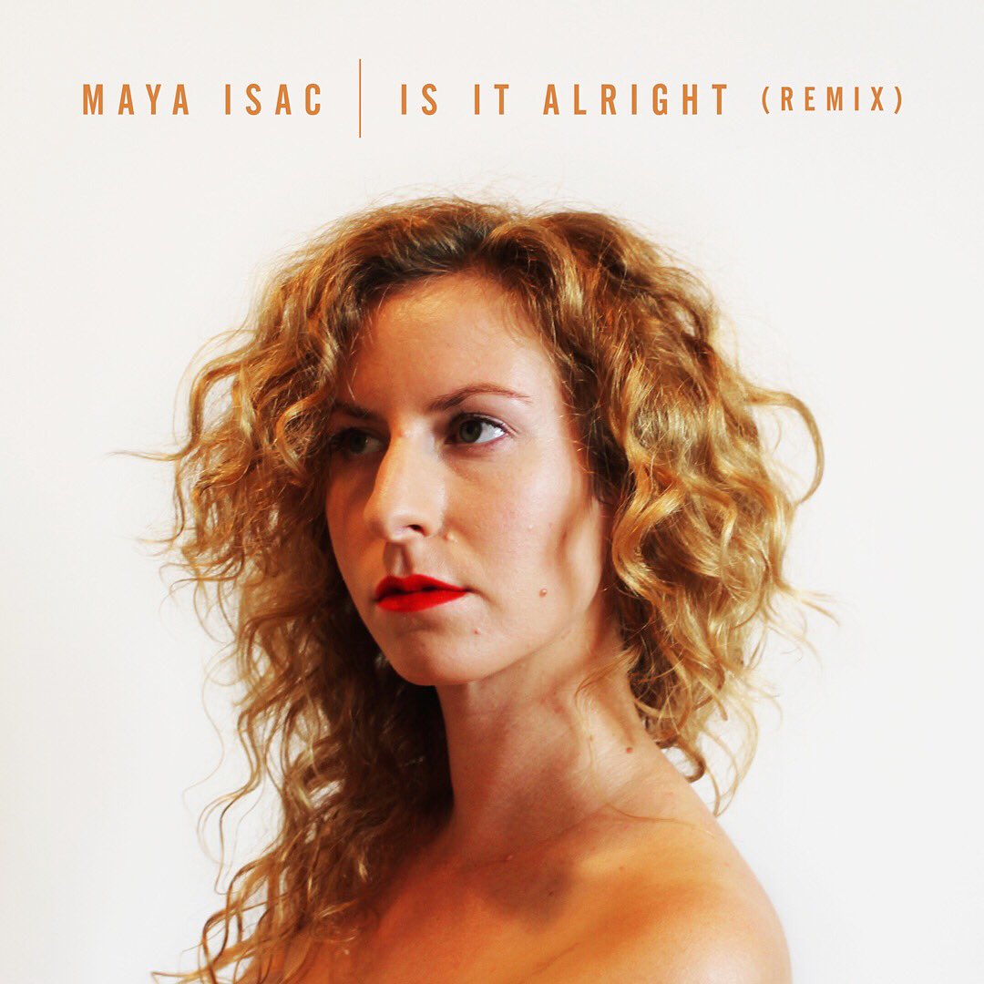 MayaIsacowitz's tweet photo. Re &amp; Mix 🥗 
IS IT ALRIGHT REMIX coming out WEDNESDAY! 
#mayaisac #isitalright #remix Pic: Tomer Adorian | Graphics: Daniel Murphy https://t.co/GHTGA5kHJT