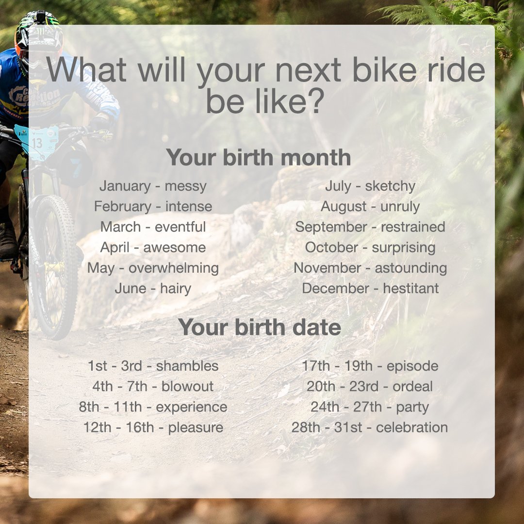 Chain__Reaction's tweet photo. Tell us what your next bike ride will be like! https://t.co/kMd0vD42TF