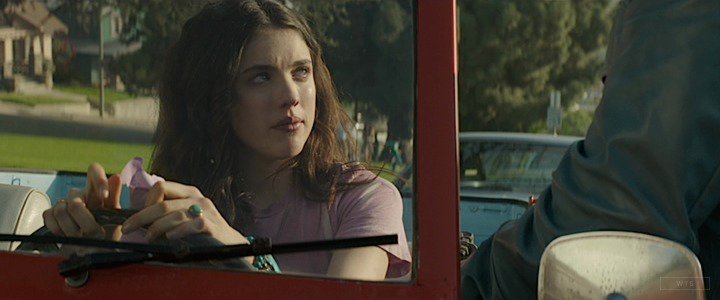 New happy birthday shot What movie is it? 5 min to answer! (5 points) [Margaret Qualley, 22] 
