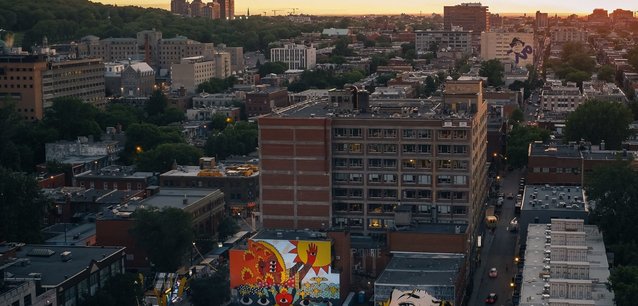 ACletygon's tweet photo. Worldwide artists are gathering in Montreal for MURAL Festival - Mural Festival https://t.co/jHKRU2tRln https://t.co/JJFu3WgUOy