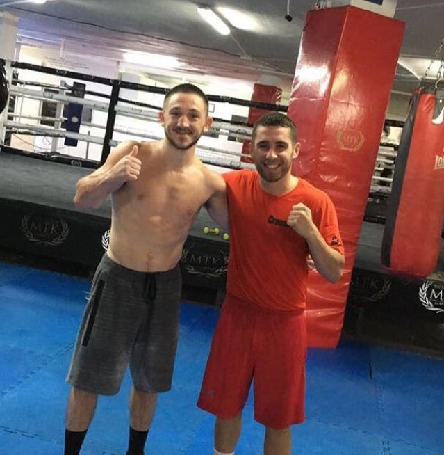 RyanFarragBox's tweet photo. Training going well in @MTKGlobal #marbella with @ryanfarrag88 &amp; @JazzaDickens10 #boxing #liverpoolboxers https://t.co/FJsY66Lzc7