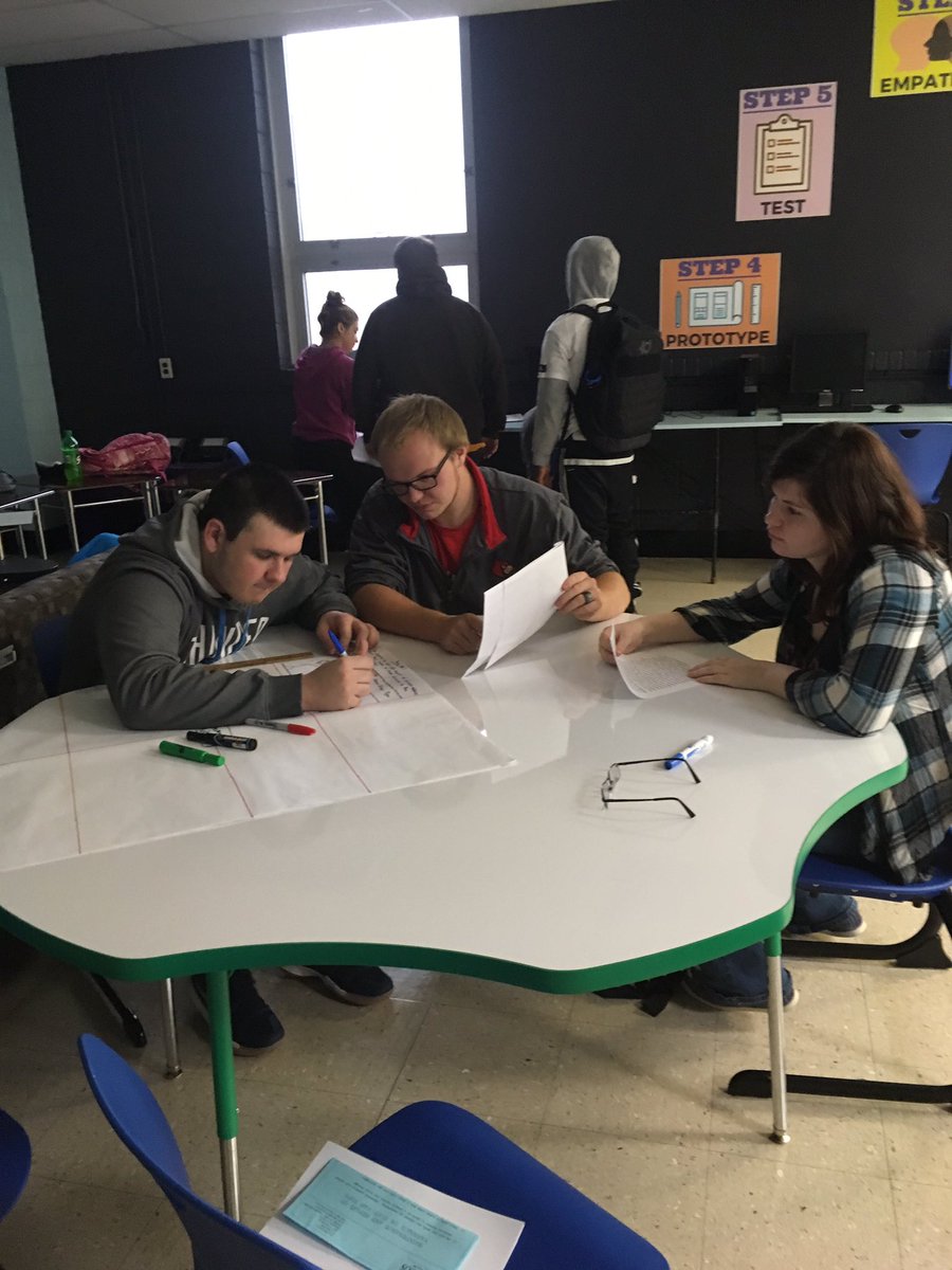 PamWaters22's tweet photo. Using the new STEAM Shop as we learn! Thanks @CavHSPrincipal! https://t.co/TnuRNY9GMm