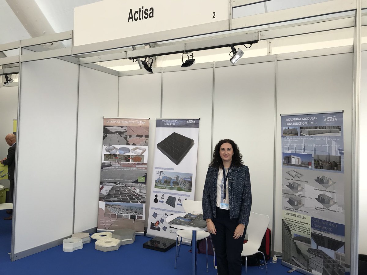 ACTISASL's tweet photo. @UNtechfair Congratulations for the organization of the Technology Fair at Valencia. ACTISA is happy for being part of this event. https://t.co/MismaQjeqs