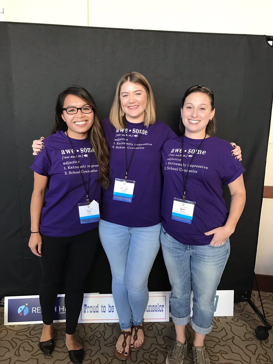 STranCounselor's tweet photo. Representing @Chico_Unified at #casc2017!!! Woohoo to awesome counselors! @hookeroakschool @Chapmancats @LCC_Cheetahs https://t.co/7NKjQfxz3D