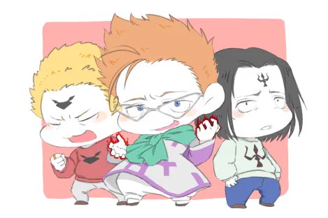 うっかり描いてしまったチビ化、新旧カラーのゲンスルー組＋ハメ組
……可愛くしすぎた感あるけど後悔はない? 