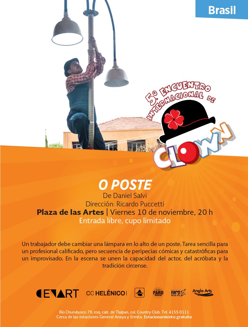cenartmx's tweet photo. ¡El 5º @EncuentroClown_ ya se acerca y tendremos actividades! 🤡 #VenAlCenart y disfruta de estas funciones. ¡Entrada libre! https://t.co/sr9H1WEZFb