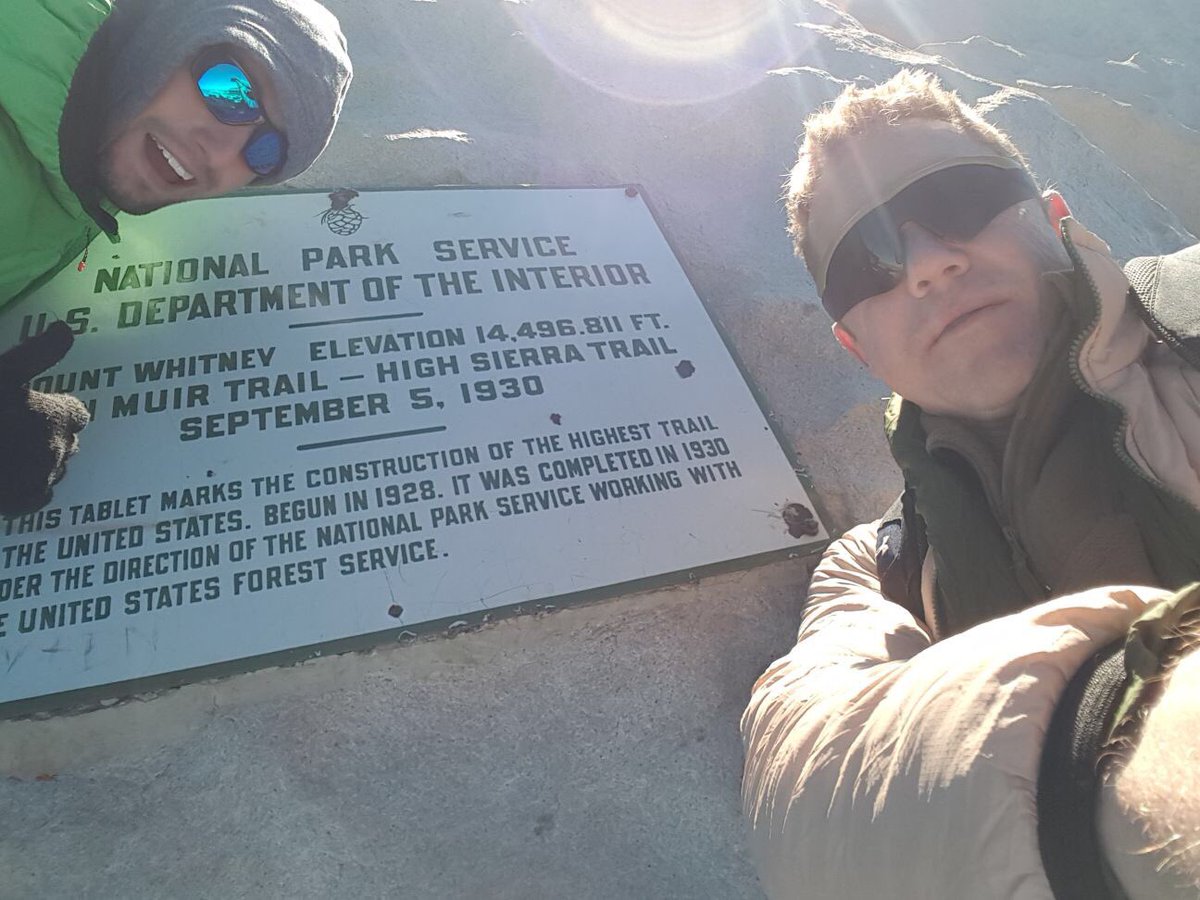 lowto_high's tweet photo. THE EAGLE HAS LANDED; after 24hrs, 14505ft reached! #RAF100 #raf100usa #perardua https://t.co/NjMkCrMf3h