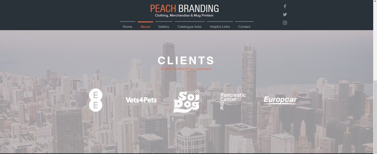 Our new website is born! We are here to help you and your business/event look peachy! 
Our pages are full of links to our online catalogues.