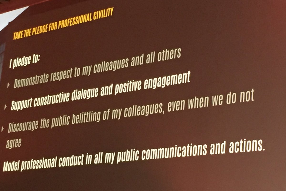 faye_rd's tweet photo. Take the pledge for professional civility. #rdchat https://t.co/OrAl0HqIlX